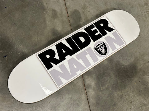 Raider Nation Skateboard Deck