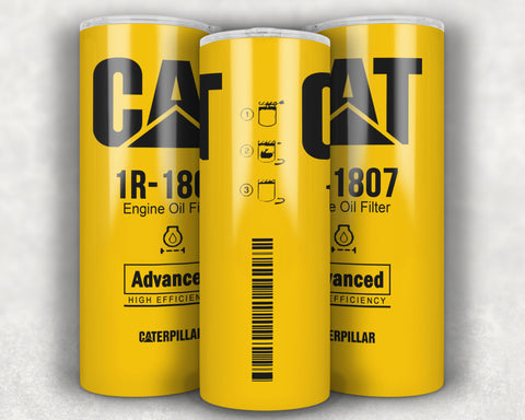 CAT Oil Filter 1R-1807 Tumbler (Clean)