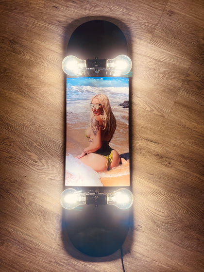 Girls of Instagram Skateboard Lamp Collection