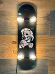 Tatted Marilyn Skateboard Lamp