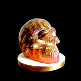 Pink Skull w/ Brass Casings