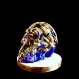 Purple Skull w/ Brass Casings