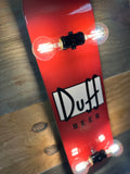 Duff Beer Skateboard Lamp