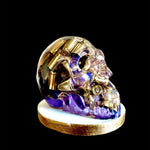 Purple Skull w/ Brass Casings