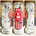 KW Logo in Stone Tumbler