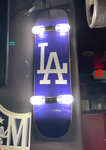 Los Angeles "LA" Dodgers Skateboard Lamp