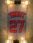 Mike Trout Skateboard Lamp