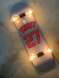 Mike Trout Skateboard Lamp