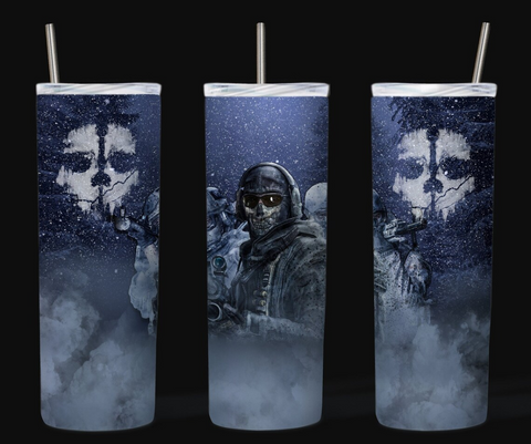 Call of Duty Ghost Tumbler
