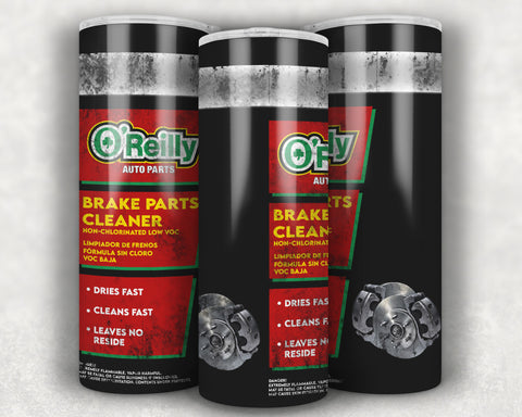 O'Reilly Brake Cleaner Tumbler (Dirty)