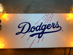 Los Angeles Dodgers Skateboard Lamp