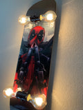 Deadpool Guns Skateboard Lamp