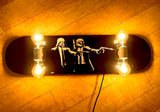 Darth Vader/Boba Fett (Pulp Fiction) Skateboard Lamp