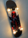 Deadpool Guns Skateboard Lamp