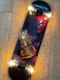 Deadpool Skateboard Lamp