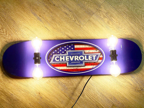 Chevrolet Skateboard Lamp