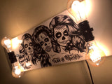 Day of the Dead Skateboard Lamp