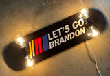 “Let’s Go Brandon” Skateboard Lamp