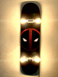Deadpool Logo Skateboard Lamp