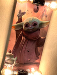 Baby Yoda (Grogu) Skateboard Lamp